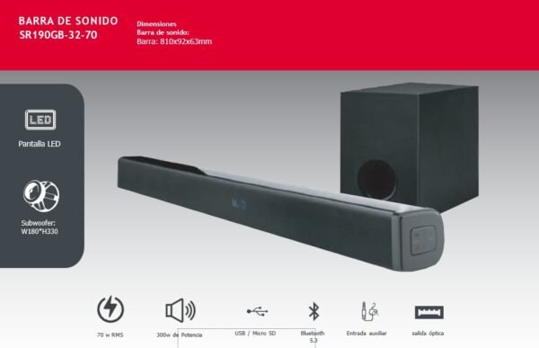 BARRA DE SONIDO