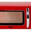 MICROONDAS RETRO VINTAGE ROJO, 20 LITROS